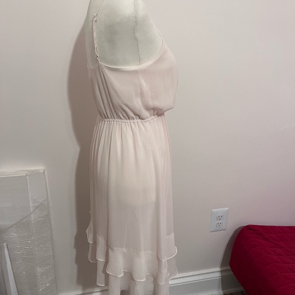 BCBG Blush Pink Spaghetti Strap Dress - Picture 3 of 10